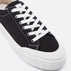 Good News Opal Cotton-Canvas Trainers -Vans Shoes Shop 13841337 1735007138974562