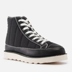 Good News Roopa Nylon And Leather-Blend Boots 6 Good News Roopa Nylon And Leather-Blend Boots -Vans Shoes Shop 13841343 8155007139091661