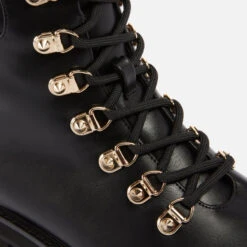 Guess Issay Leather Hiking-Style Boots 7 Guess Issay Leather Hiking-Style Boots -Vans Shoes Shop 13844194 1154998833350230