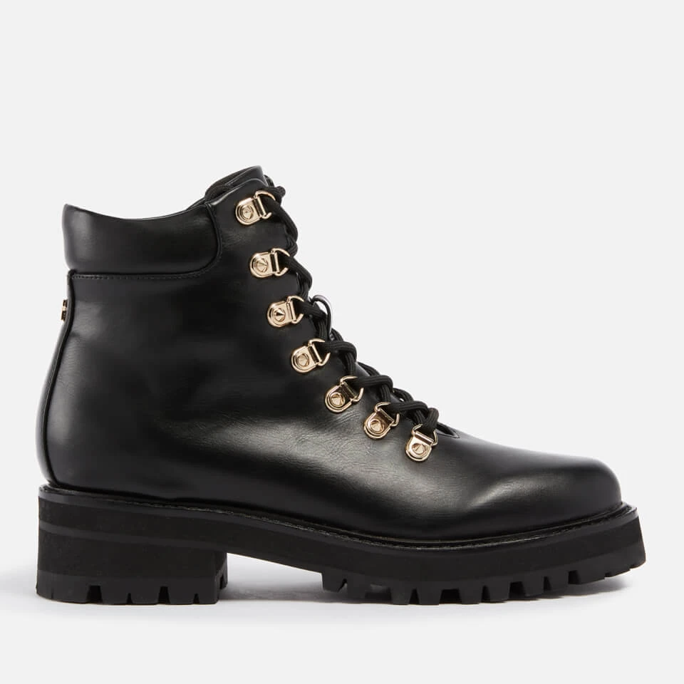 Guess Issay Leather Hiking-Style Boots 1 Guess Issay Leather Hiking-Style Boots