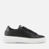 Valentino Women's Stan Logo-Jacquard And Leather Trainers