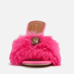Kurt Geiger London Kensington Faux Fur Heeled Mules -Vans Shoes Shop 13846208 1014993140432870