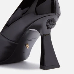 Kurt Geiger London Patent Heeled Court Shoes -Vans Shoes Shop 13846231 1035003716526046