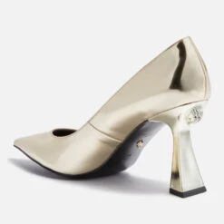 Kurt Geiger London Leather Heeled Court Shoes -Vans Shoes Shop 13846238 1465003716693053