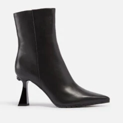 Kurt Geiger London Leather Heeled Ankle Boots