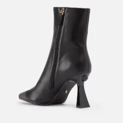 Kurt Geiger London Leather Heeled Ankle Boots -Vans Shoes Shop 13846245 7875001657478188
