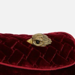 Kurt Geiger London Hugh Eagle Velvet Loafers -Vans Shoes Shop 13846325 1114993329379605