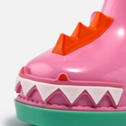 Mini Melissa Dinosaur Rubber Wellington Boots -Vans Shoes Shop 13859325 1914976262285681