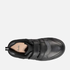 Clarks Kids' Scooter Speed Leather School Shoes -Vans Shoes Shop 13859747 1364985800316586