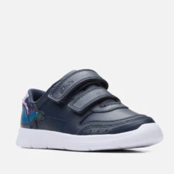 Clarks Toddler Steggy Leather Trainers -Vans Shoes Shop 13859817 6904985802034974