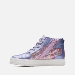 Clarks Kids' Nova City High Top Leather Trainers -Vans Shoes Shop 13860008 7574986067826958