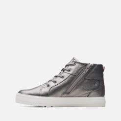 Clarks Youth Nova City Leather High-Top Trainers -Vans Shoes Shop 13860026 1194986069029928