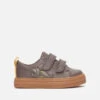 Clarks Toddler Nova Dinosaur Leather Trainers