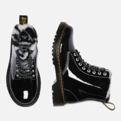 Dr. Martens Kids' 1460 Serena Lamper Patent Leather Boots -Vans Shoes Shop 13880552 1305020034148276