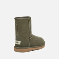 UGG Kids’ Classic II Suede And Wool-Blend Boots -Vans Shoes Shop 13884474 9294981930406475