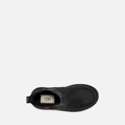 UGG Kids' Bolden Waterproof Leather Chelsea Boots -Vans Shoes Shop 13884514 1664981924622514