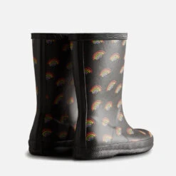 Hunter Classic Rainbow-Print Rubber Wellington Boots -Vans Shoes Shop 13886713 5594982458566714