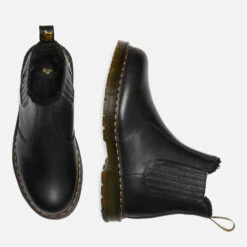 Dr. Martens Men's 2976 Blizzard Leather Chelsea Boots -Vans Shoes Shop 13887266 1845020023660204