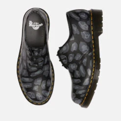 Dr. Martens 1461 Distorted Leopard Leather Shoes -Vans Shoes Shop 13887272 1115000861118153