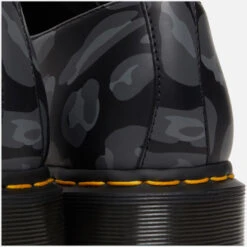 Dr. Martens 1461 Distorted Leopard Leather Shoes -Vans Shoes Shop 13887272 3435000861161281