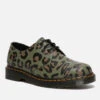 Dr. Martens 1461 Leopard-Print Leather Shoes