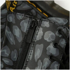 Dr. Martens Jadon Distorted Leopard Leather Platform Boots -Vans Shoes Shop 13887434 5605000861416929