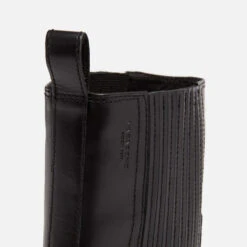 Vagabond Alina Heeled Western-Style Leather Boots -Vans Shoes Shop 13891171 9545052965306661