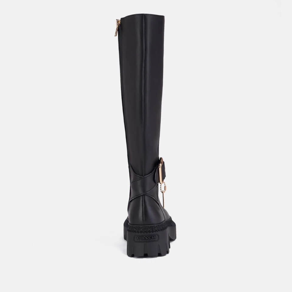 Coach James Leather Knee-High Boots 3 Coach James Leather Knee-High Boots - Image 3
