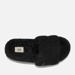 UGG Cozetta Curly Sheepskin Slippers -Vans Shoes Shop 13897288 1405007068723319