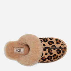 UGG Scuffette II Shearling-Lined Cow Hair Slippers -Vans Shoes Shop 13897330 9464992877682127