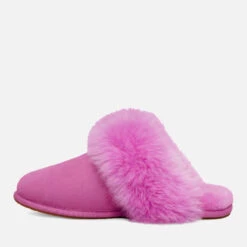 UGG's Scuff Sis Suede And Sheepskin Slippers -Vans Shoes Shop 13897342 1974991567412408