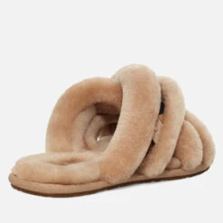 UGG Scuffita Spotty Sheepskin Slide Slippers -Vans Shoes Shop 13897357 7764987158587652