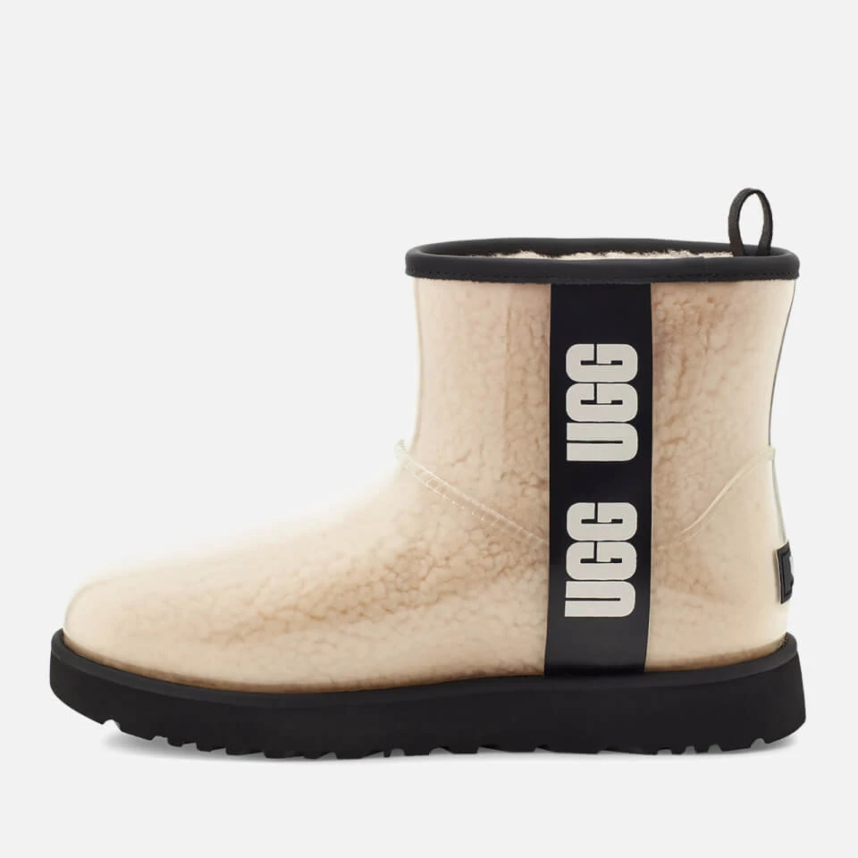 UGG Classic Clear Mini Waterproof Perspex And Faux Shearling Boots 3 UGG Classic Clear Mini Waterproof Perspex And Faux Shearling Boots - Image 3
