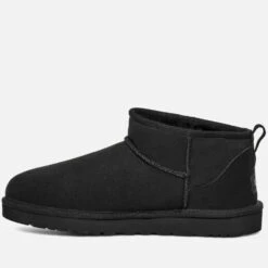 UGG Ultra Mini Suede And Wool-Blend Boots -Vans Shoes Shop 13897583 1064987159733664