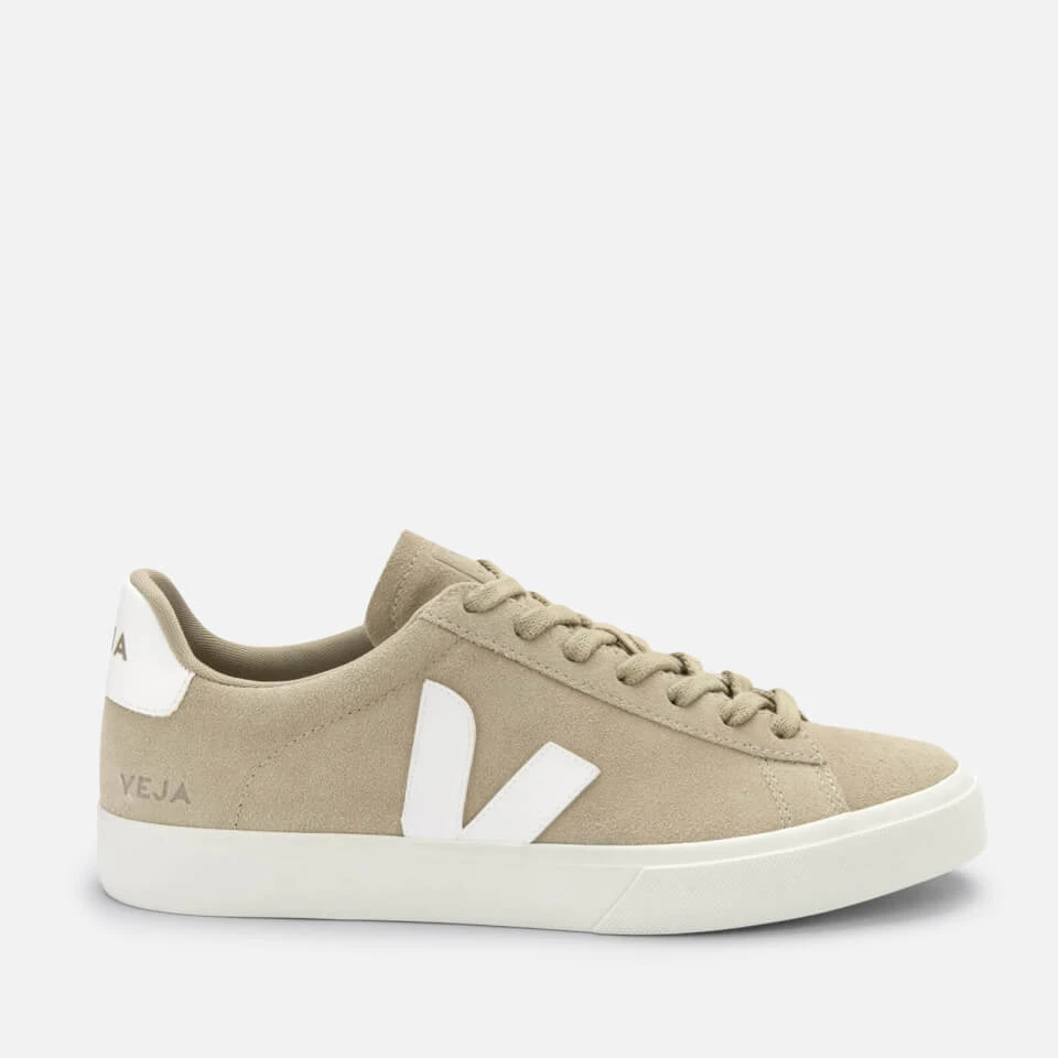 Veja Campo Leather-Trimmed Suede Trainers 1 Veja Campo Leather-Trimmed Suede Trainers