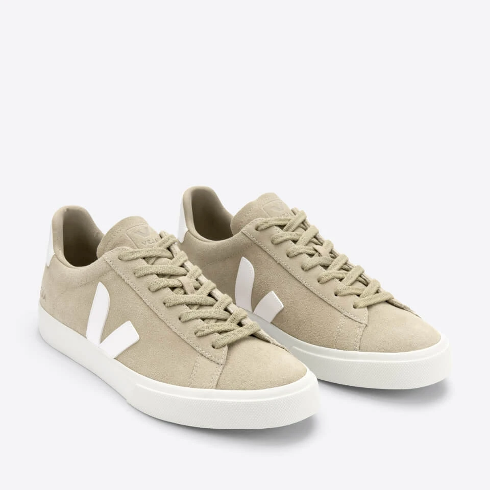 Veja Campo Leather-Trimmed Suede Trainers 3 Veja Campo Leather-Trimmed Suede Trainers - Image 3