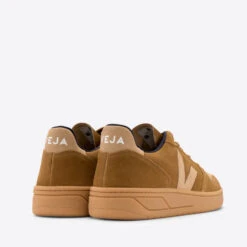 Veja V-10 Leather-Panelled Suede Trainers -Vans Shoes Shop 13904960 9284985590611192