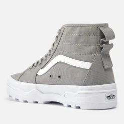 Vans Sentry SK8-Hi Suede And Canvas-Blend Trainers -Vans Shoes Shop 13906166 1154987717434864