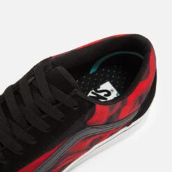 Vans After Dark Old Skool Canvas And Suede Trainers -Vans Shoes Shop 13906315 7555014908974340