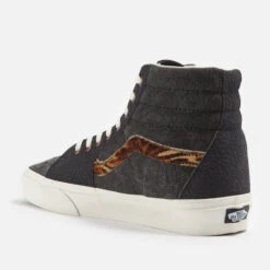 Vans Subtle Safari Sk8 Denim Hi-Top Trainers -Vans Shoes Shop 13906345 8735014909172856