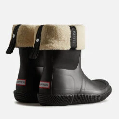 Hunter Fleece-Lined Rubber Boots -Vans Shoes Shop 13926114 9675006280280368