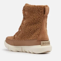 Sorel Explorer II Joan Faux Shearling And Leather Boots -Vans Shoes Shop 13928240 1294995146172351