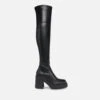 Steve Madden Clifftop Faux Leather Heeled Knee Boots