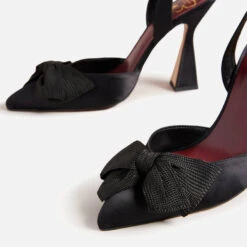 Ted Baker Bettye Satin Sling Back Court Shoes -Vans Shoes Shop 13942247 1914998041140212