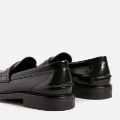 Ted Baker Brynner Polished Leather Loafers -Vans Shoes Shop 13942310 1274998038985336