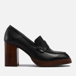 ALOHAS Busy Vegan Leather Heeled Loafers