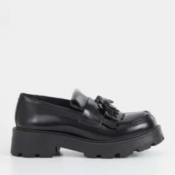 Vagabond Cosmo 2.0 Polished Leather Tassle Loafers