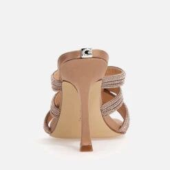 Guess Women's Sypress Embellished Faux Suede Heeled Mules -Vans Shoes Shop 13972671 1195020859670606