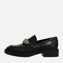 Guess Women's Kabela Chain-Embellished Leather Loafers