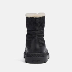 Coach Kailee Nylon-Jacquard And Sheepskin Snow Boots 8 Coach Kailee Nylon-Jacquard And Sheepskin Snow Boots -Vans Shoes Shop 13993814 4815005514370069
